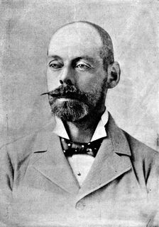 The late Lord Randolph Churchill: latest portrait of Lord Randolph Churchill, 1895. Creator: Frank Davey