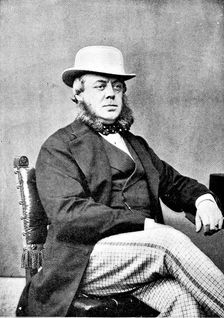 The late Lord Randolph Churchill: Seventh Duke of Marlborough (father of Lord R. Churchill), 1895. Creator: W&D Downey