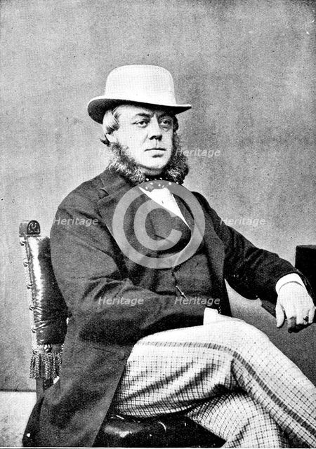 The late Lord Randolph Churchill: Seventh Duke of Marlborough (father of Lord R. Churchill), 1895. Creator: W&D Downey.