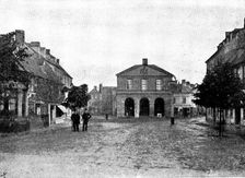 The late Lord Randolph Churchill: the Town Hall, Woodstock, 1895. Creator: Taunt & Co