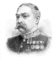 The late Lieut.-General Sir C. C. Fraser, V.C., 1895. Creator: P Naumann
