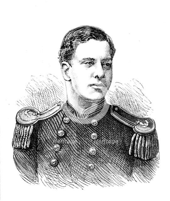 The late Lieutenant Trower, R.N., 1881. Creator: Unknown.