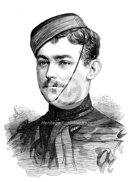 The late Lieutenant W. P. Ricardo, 9th Lancers, killed in action at Cabul, 1880. Creator: Unknown.