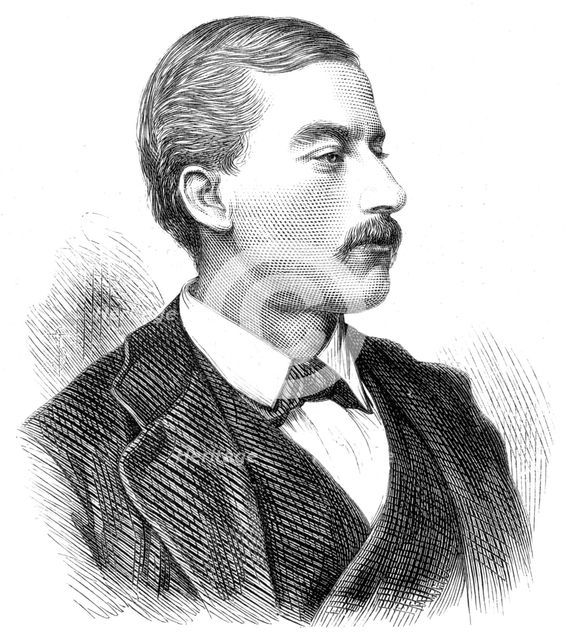 The late Lieutenant Alfred Charteris, 1874. Creator: Unknown.