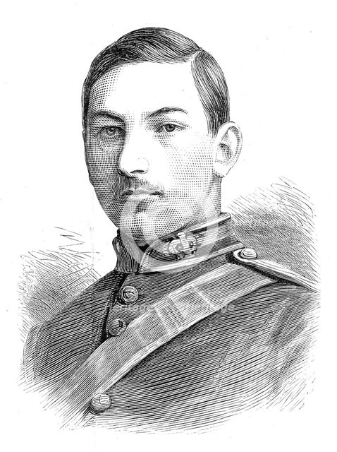 The late Lieutenant C. A. Montanaro, R.A., 1880. Creator: Unknown.
