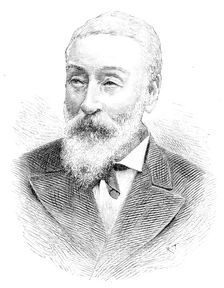 The late Lieutenant-Colonel P. T. French, Chairman of Bombay, Baroda, & Central India Railway, 1890 Creator: R. Taylor