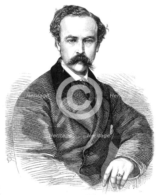 The Late Lieutenant-Colonel Patrick Stewart, Director-General of the Indo-European Telegraph, 1865. Creator: Unknown.