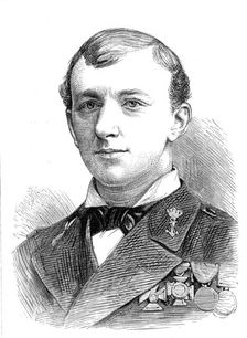 The late Lieutenant Koolemans-Beynen, Royal Dutch Navy, 1880. Creator: Unknown