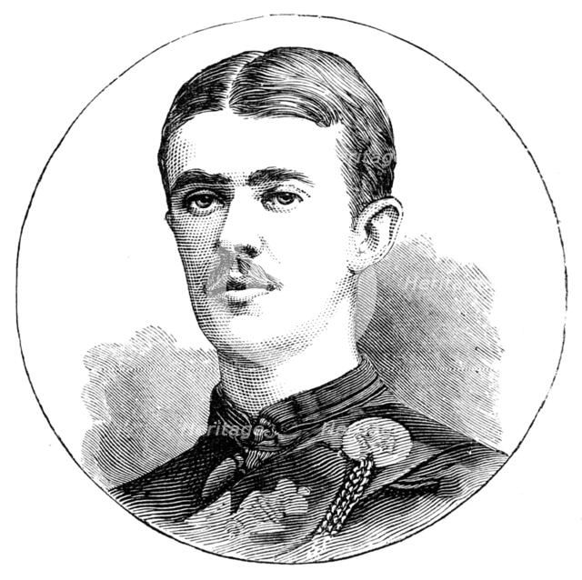 The late Lieutenant Maurice O'Connell, 1881.  Creator: Unknown.