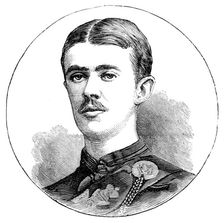 The late Lieutenant Maurice O'Connell, 1881. Creator: Unknown