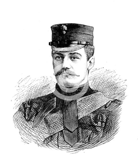 The late Lieutenant R. H. Elwes, Grenadier Guards, 1881. Creator: Unknown.