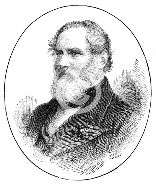 The late M. Van de Weyer, formerly Belgian Minister in London, 1874. Creator: Unknown.