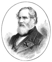 The late M. Van de Weyer, formerly Belgian Minister in London, 1874. Creator: Unknown