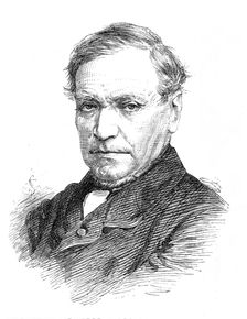 The late M. Eugene Verboeckhoven, Belgian animal painter, 1881. Creator: Unknown