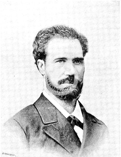 The late M. Gayarre, opera tenor singer, 1890. Creator: Unknown.