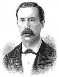 The late M. Jules Paul Moulin, Frnech Consul at Salonica, 1876. Creator: Unknown