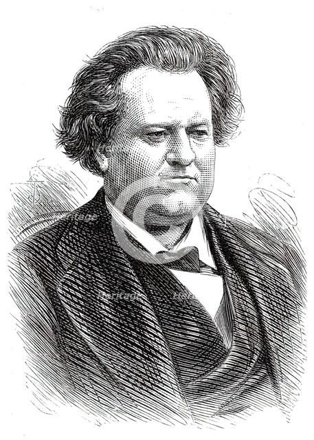 The late M. Ricard, French Minister of the Interior, 1876. Creator: Unknown.