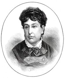 The late Madame Dudevant (Georges Sand), 1876. Creator: Unknown
