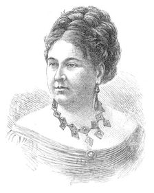 The late Madame Parepa-Rosa, 1874. Creator: Unknown