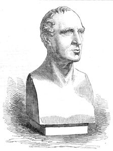 The late Mr. Charles Kemble, from a marble bust, by Timothy Butler, 1854. Creator: Unknown