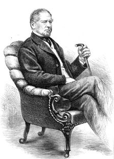 The late Mr. Blenkiron, of Middle Park, 1871. Creator: Unknown