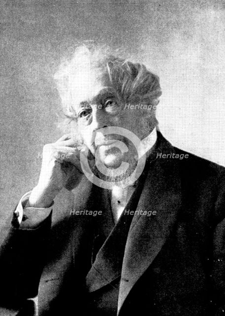The late Mr. C. P. Villiers, M.P., Father of the House of Commons, 1898. Creator: Unknown.