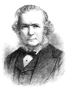 The late Mr. George Cole, landscape-painter, 1883. Creator: Unknown