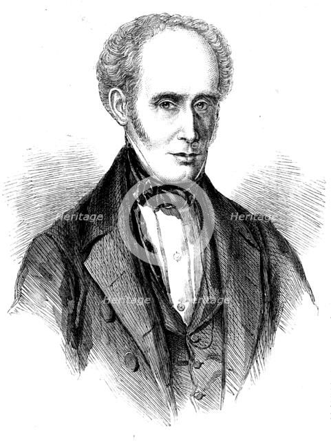 The Late Mr. George Combe, 1858. Creator: Unknown.