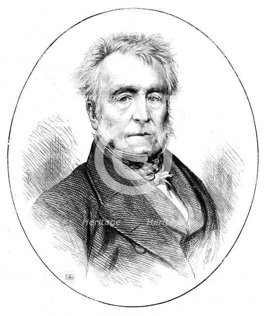 The late Mr. George Grote, 1871. Creator: Unknown.