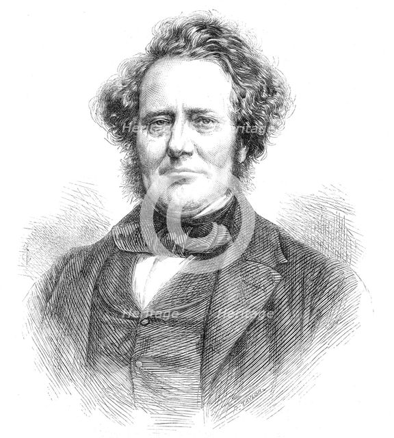 The late Mr. George Wilson, 1871. Creator: Unknown.