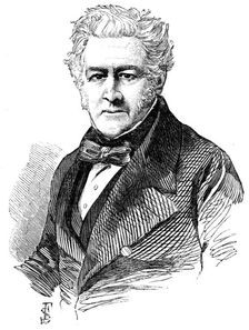 The late Mr. Guthrie, F.R.S. - from a photograph by Mayall, 1856. Creator: Unknown