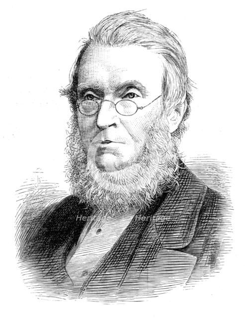 The late Mr. Decimus Burton, F.R.S., architect, 1881. Creator: Unknown.