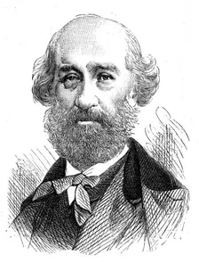 The late Mr. E. Fitzball, 1873. Creator: Unknown