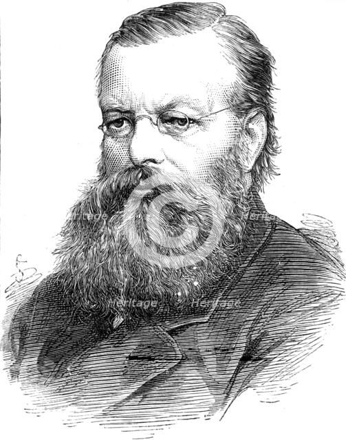 The late Mr. Edward Miall, 1881. Creator: Unknown.