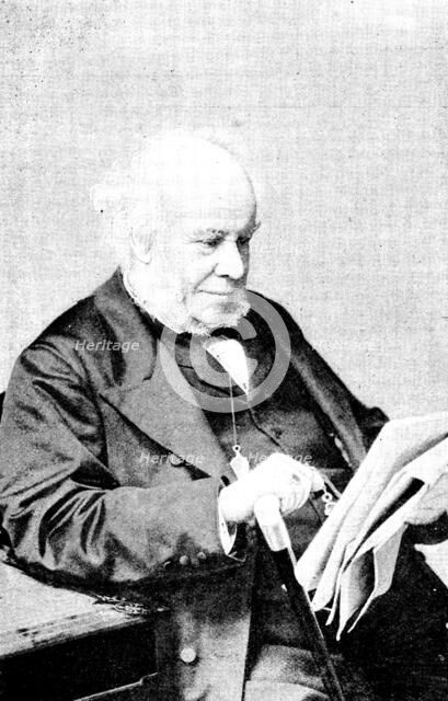 The late Mr. Edward Lloyd, Proprietor of the "Daily Chronicle" and "Lloyd's Weekly", 1890.  Creator: Unknown.