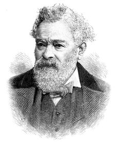 The late Mr. Edwin Waugh, the Lancashire poet, 1890. Creator: Unknown