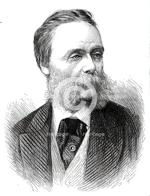 The late Mr. Egron Lundgren, 1876. Creator: Unknown.