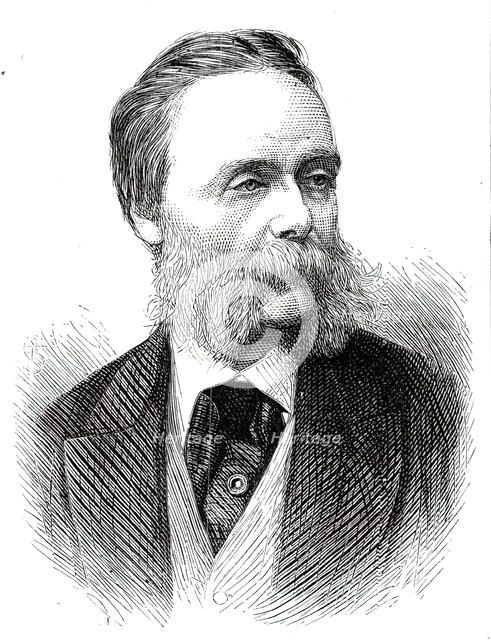 The late Mr. Egron Lundgren, 1876. Creator: Unknown.