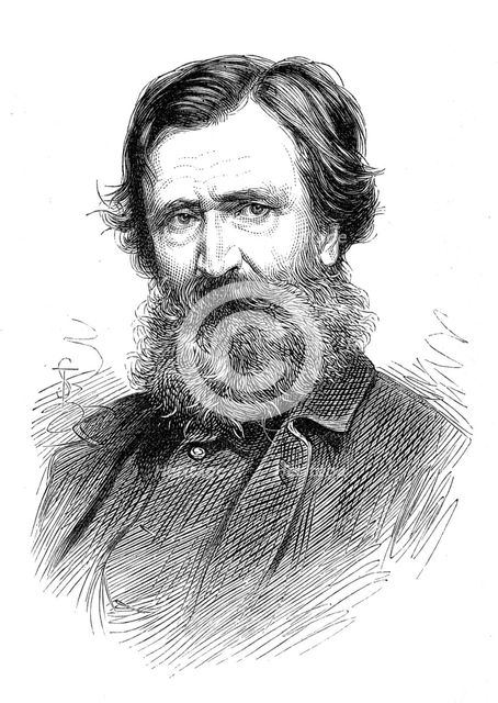 The late Mr. G. H. Dodgson, artist, 1880. Creator: Unknown.