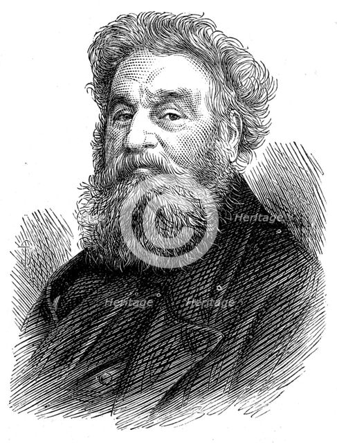 The late Mr. H. P. Parker, 1874. Creator: Unknown.