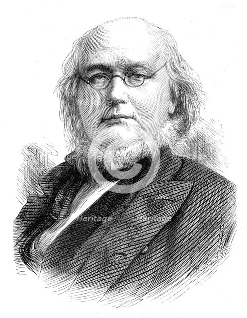 The late Mr. Horace Greeley, 1872. Creator: Unknown.