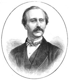 The late Mr. Henry Gamble Blagrove, 1872. Creator: Unknown