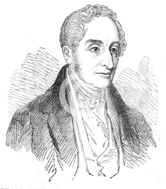 The late Mr. Henry Fourdrinier, the Patentee of the Paper-Making Machine, 1854. Creator: Unknown.