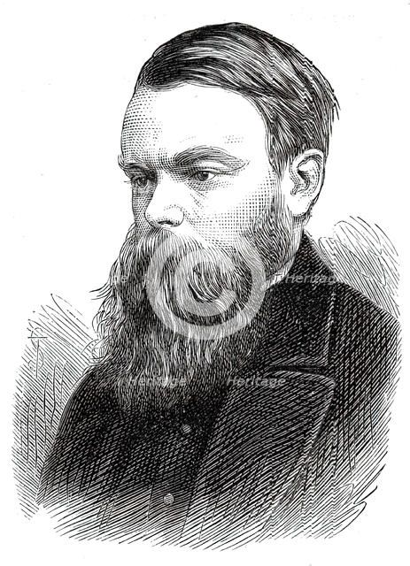 The late Mr. Henry Kingsley, 1876. Creator: Unknown.