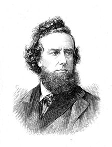 The late Mr. Hepworth Dixon, 1880. Creator: Unknown