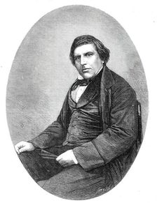 The late Mr. Herbert Ingram, M.P. for Boston - from a photograph by John Watkins, 1860. Creator: Smyth