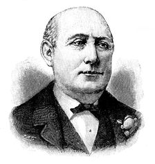 The late Mr. J. T. W. Mitchell, 1895. Creator: P Naumann