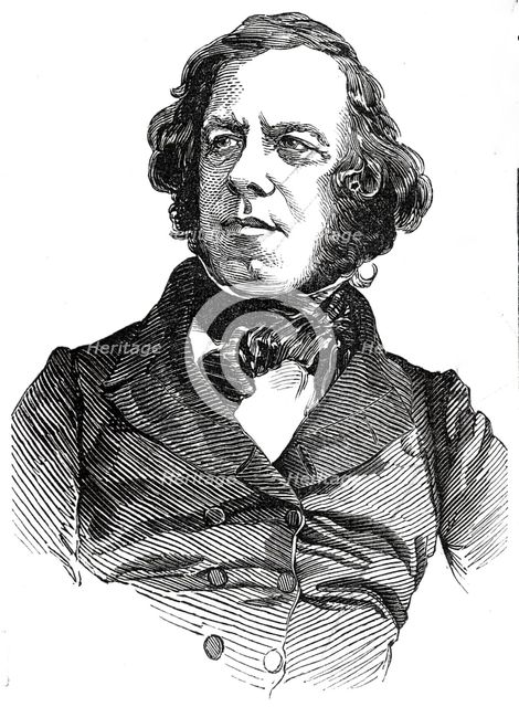 The late Mr. J. Augustine Wade, 1845. Creator: Unknown.