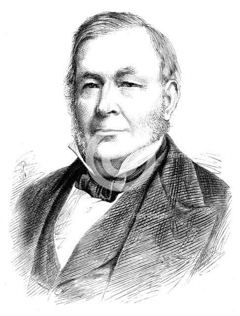 The late Mr. J. J. Mechi, of Tiptree Hall, Essex, 1881. Creator: Unknown.