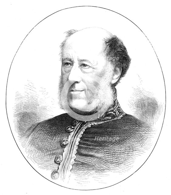 The late Mr. J. R. Planché, "Somerset Herald", 1880. Creator: Unknown.